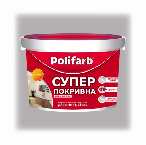 

Акрифарба Polifarb 14 кг (11038041)
