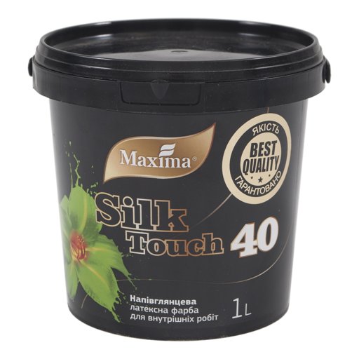 

Краска латексная Maxima Silk Touch 40 1 л (11752741)