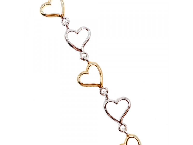 

Серебряный Браслет 925 проба Италия *Сердце* Sky Jewelry 002000
