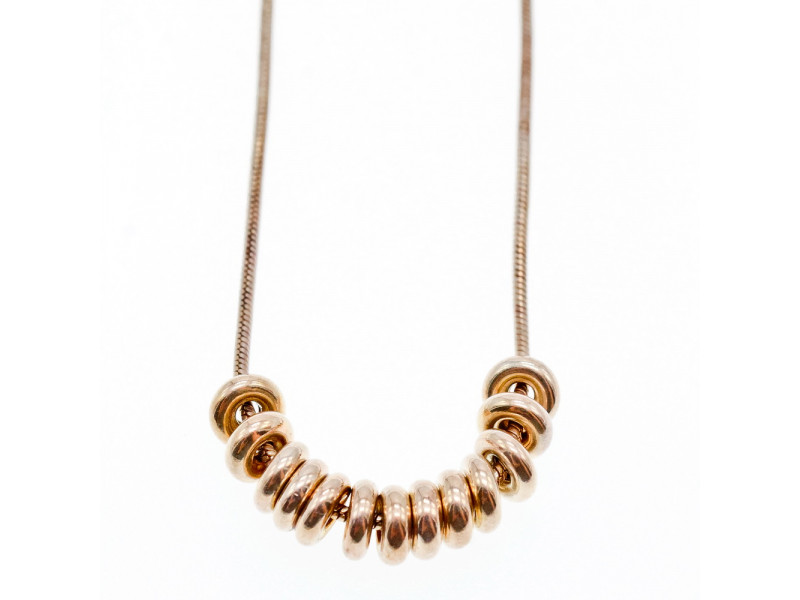 

Серебряное ожерелье Оригинальность Италия Sky Jewelry 002216