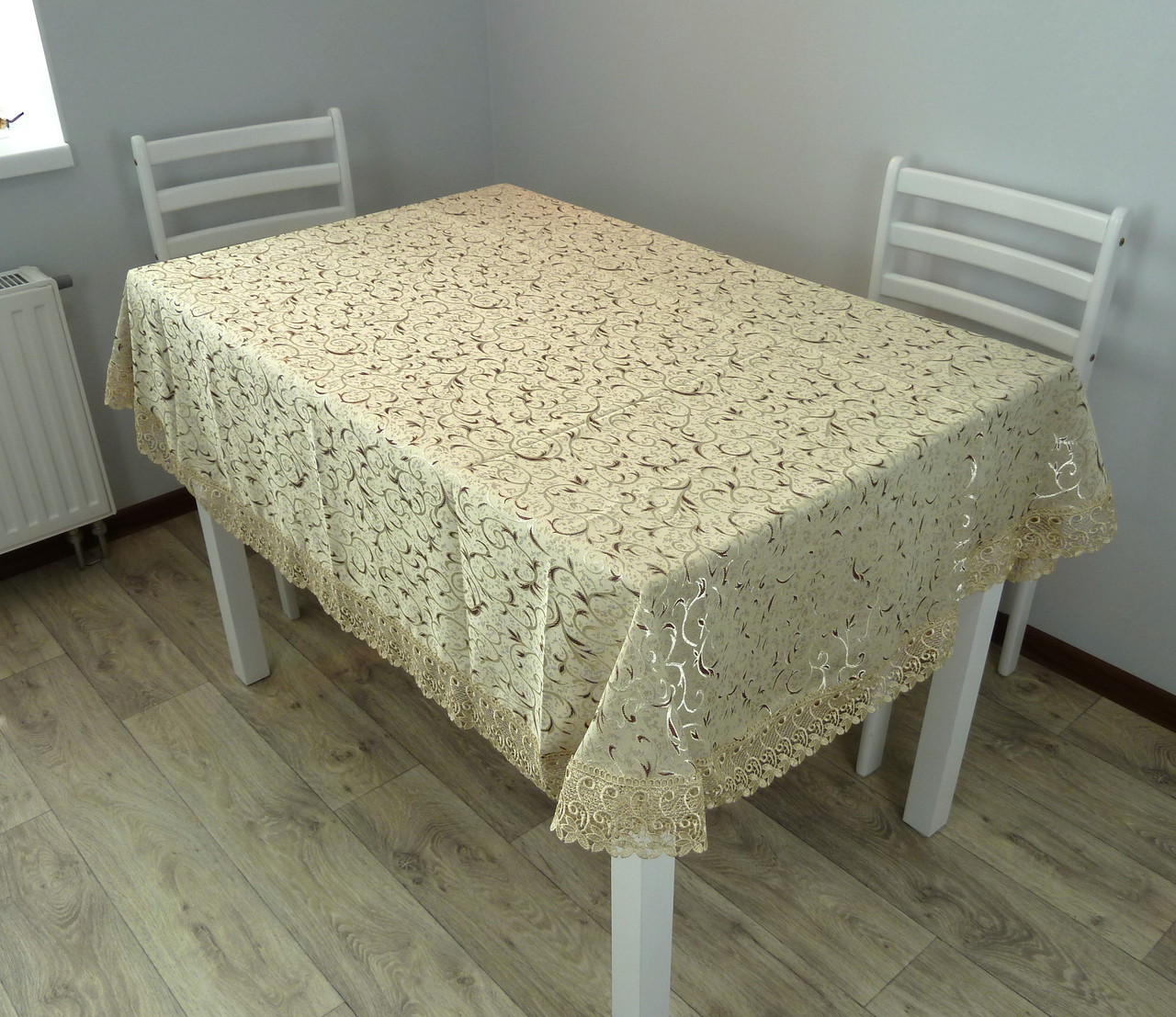 

Скатерть CARDION прямоугольная Nehir 160*260, оливковый