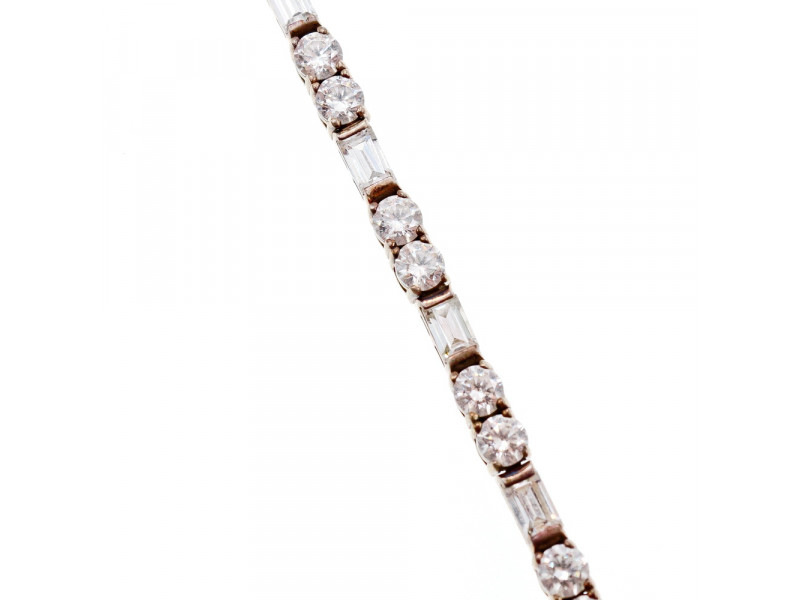 

Серебряный Браслет 925 пробы с Фианитами Sky Jewelry 002229
