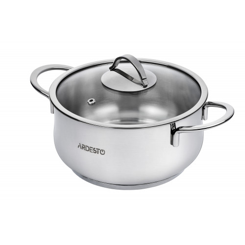 

Кастрюля Ardesto Black Mars AR0743S (4.3л/22см)