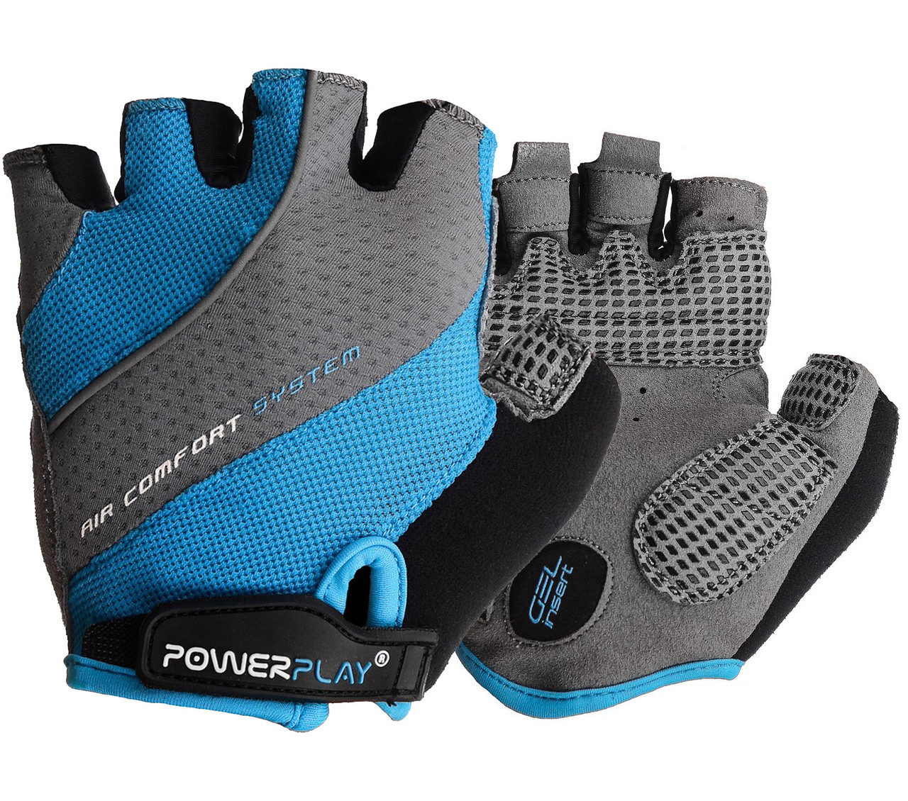 

Велорукавички PowerPlay 5023 S Блакитні