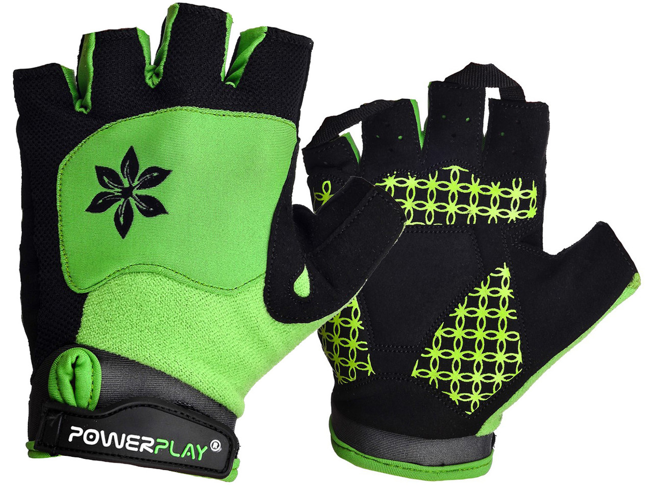 

Велорукавички PowerPlay 5284 B XS Зелені