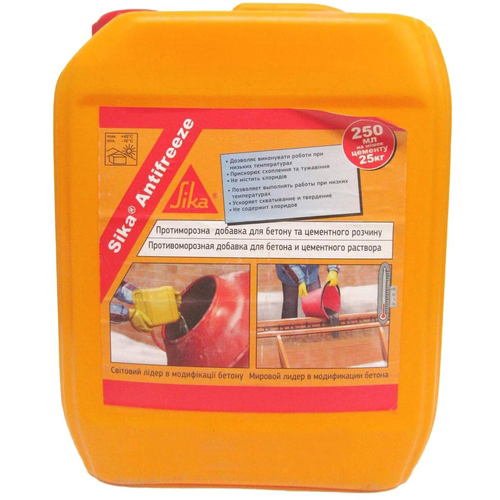 

Добавка в бетон Sika Antifreeze 10кг