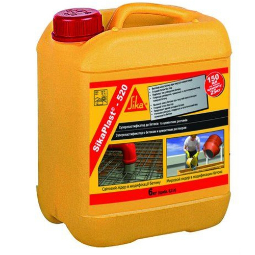 

Добавка в бетон Sika Plast-520. 6кг