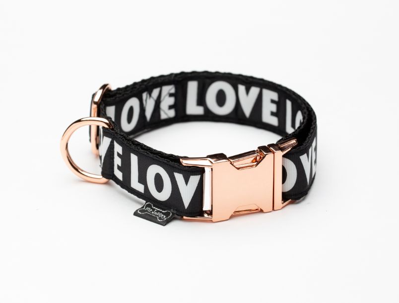 

Нашийник для собак “Love” Mr.Shoopy 4094 Total Black