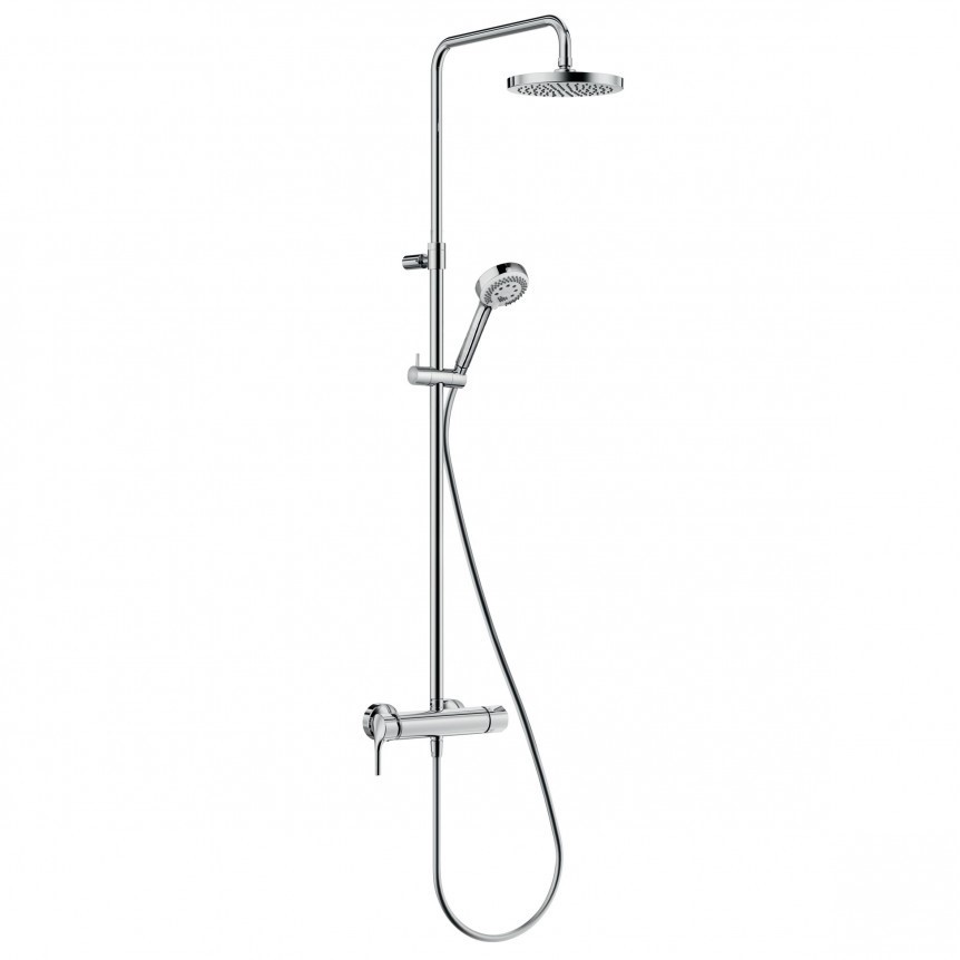 

Logo Dual Shower System з змішувачем 6808505-00 верхній душ+ручний душ,хром Kludi НІМЕЧЧИНА