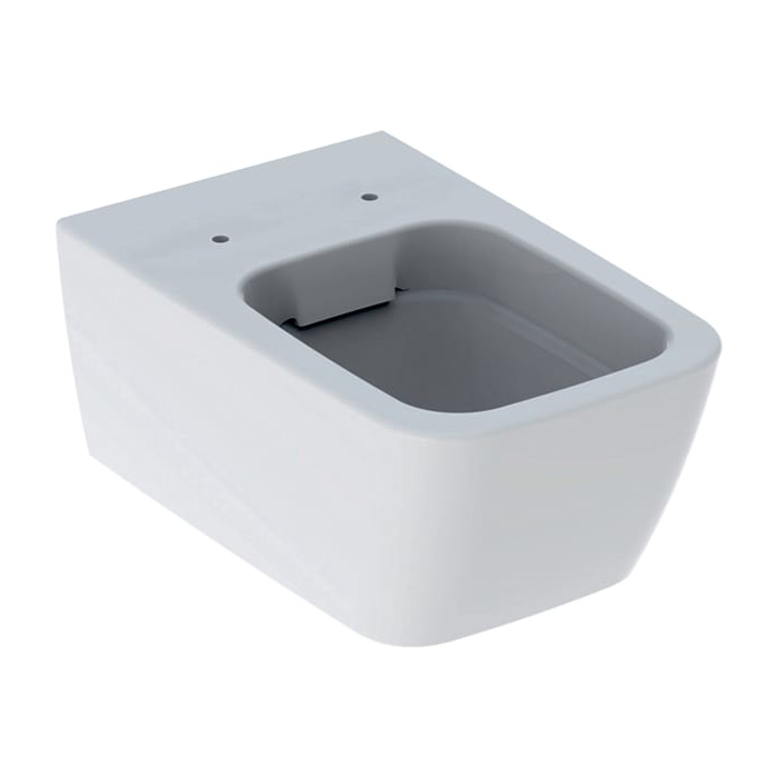 

Чаша напольно приставного унитаза Geberit iCon Square Rimfree 201950000
