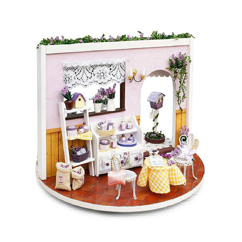 

Кукольный дом деревянный конструктор DIY Cute Room I-001 Sky Garden для девочек (K/OPT2_7761-28608)