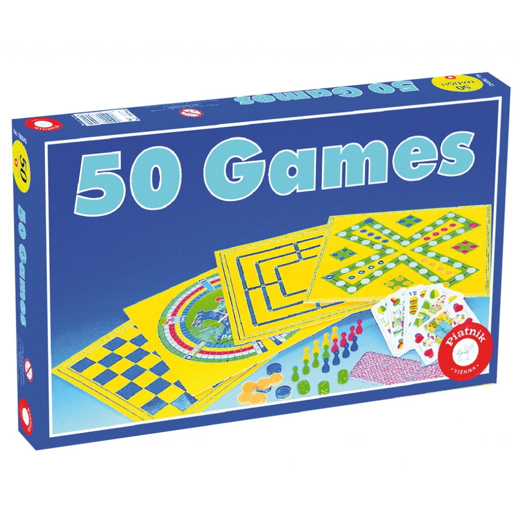 

Настольная игра Piatnik Набор 50 игр (PT-780042)