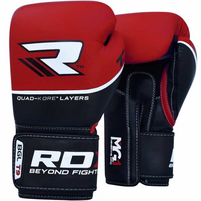 

Боксерские перчатки RDX Quad Kore Red 16 Oz