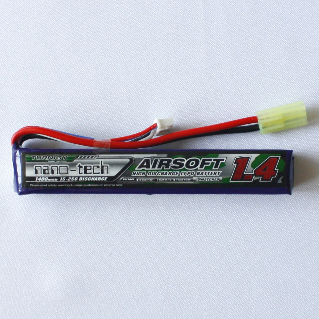 

АКБ Turnigy LiPo 11.1v 1400mAh 15~25C