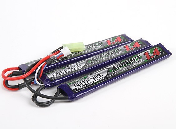 

АКБ Turnigy LiPo 11.1v 1400mAh 15~25C нунчаки