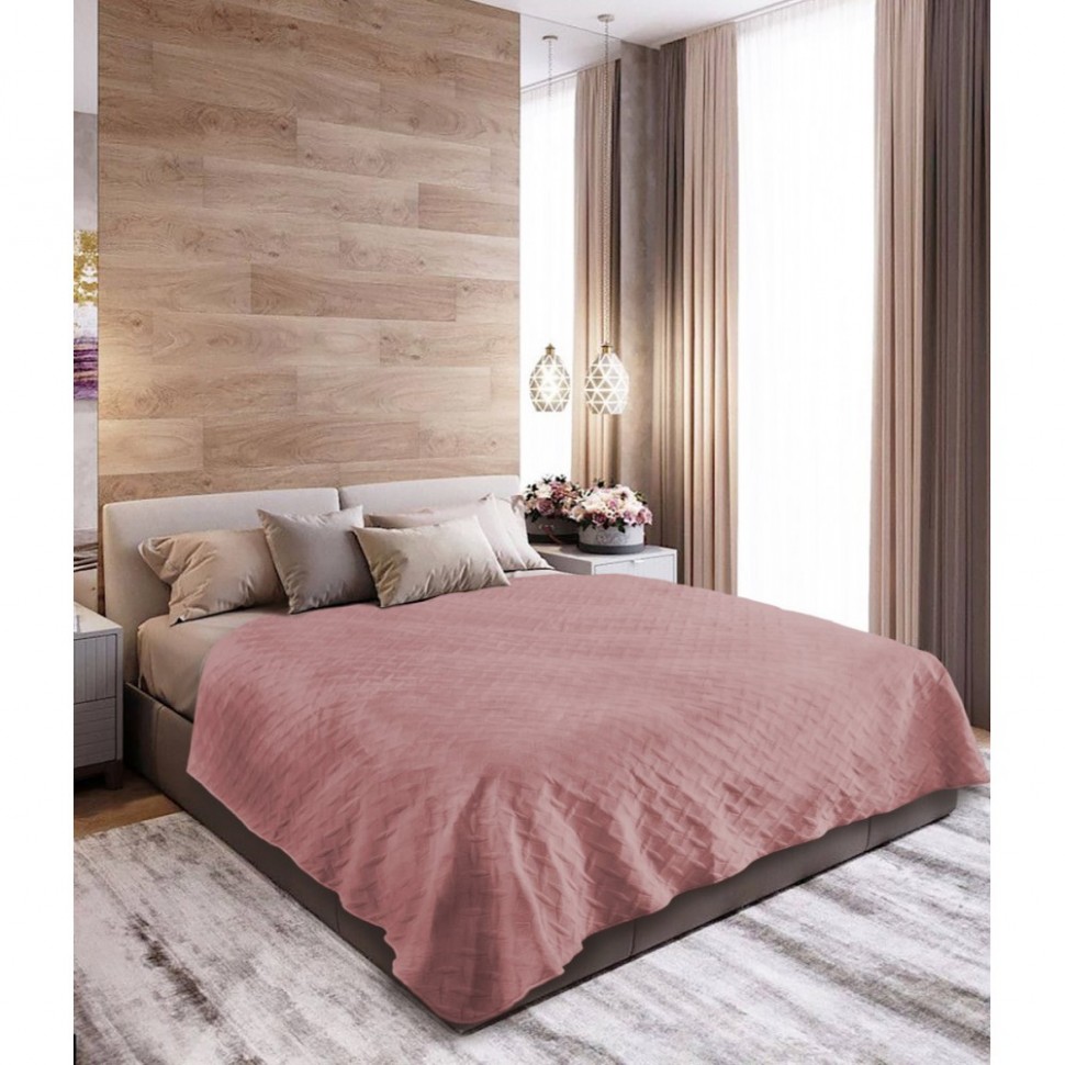 

Евро покрывало ТЕП Velure Mesa Rose/Ромб 240x260