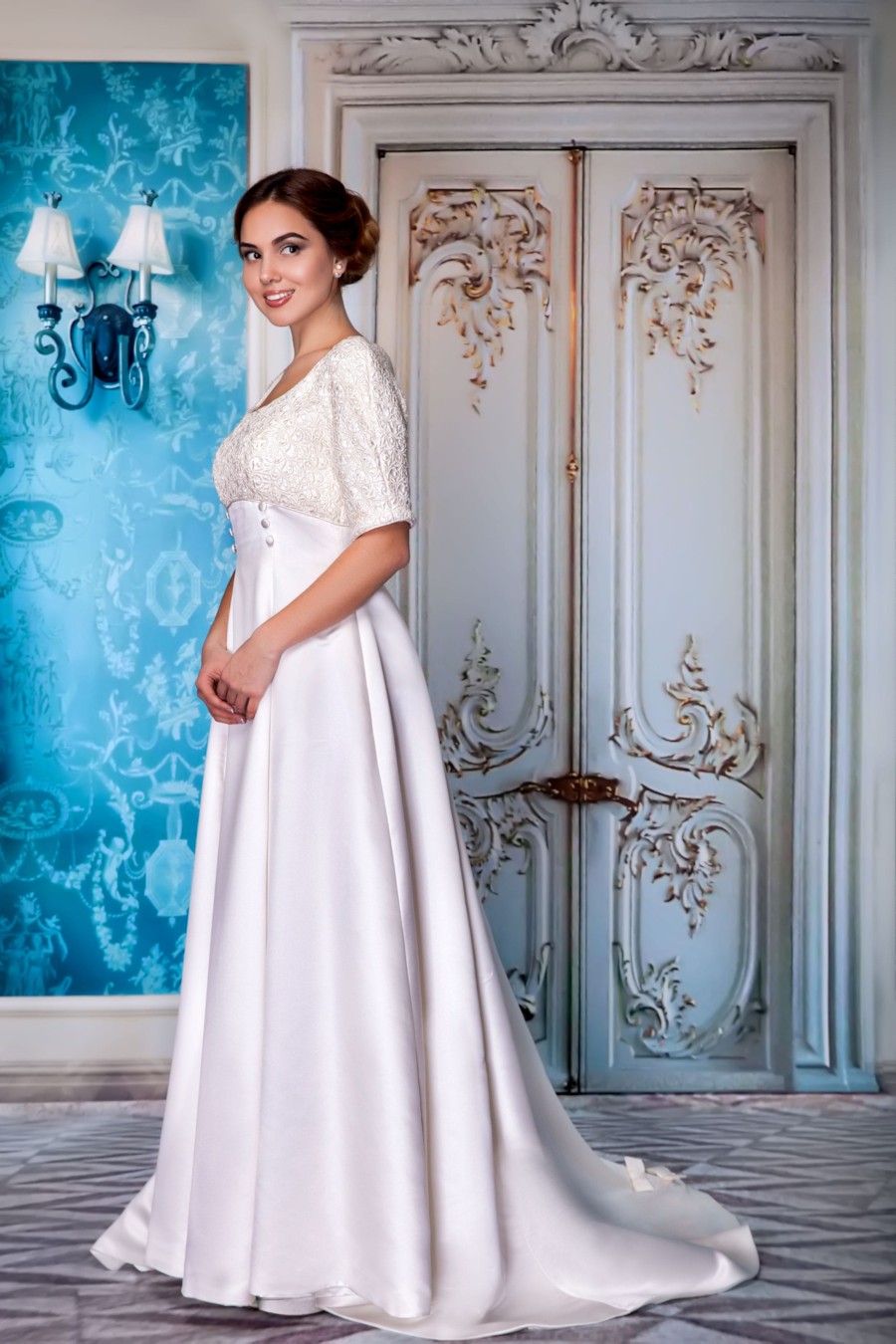 

Свадебное платье Ginza Collection 44(M) Шампань