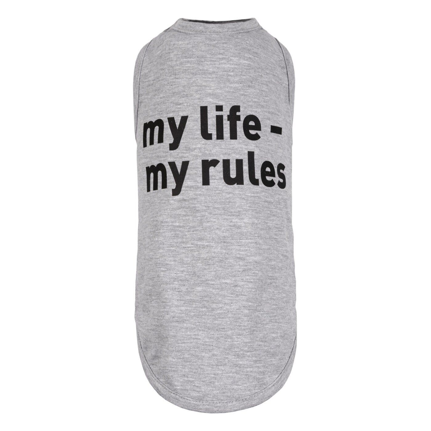 

Борцовка для собак my life - my rules меланж M Pet Fashion BGL-PF-977