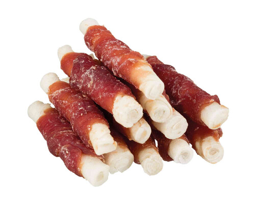 

Лакомство для собак палочки для чистки зубов с уткой Denta Fun Duck Chewing Rolls 12 см - 240 г - 30 шт Trixie BGL-TX-2869