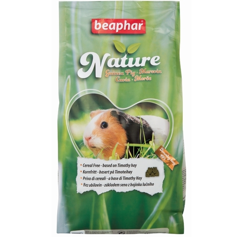 

Без зерновой корм с тимофеевкой для морских свинок Nature 1.25 кг Beaphar BGL-BF-257