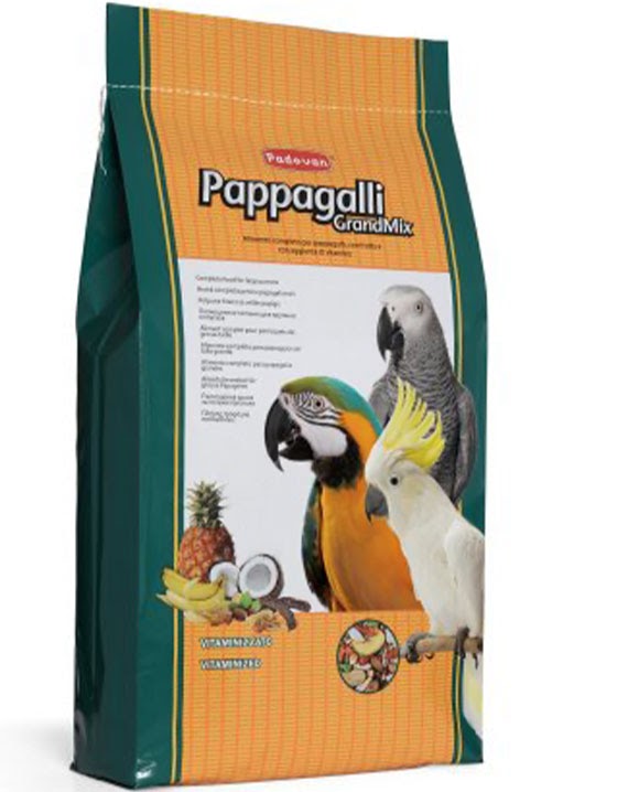

Комплексный корм для крупных попугаев Grandmix Pappagalli 12,5 кг Padovan BGL-PD-54