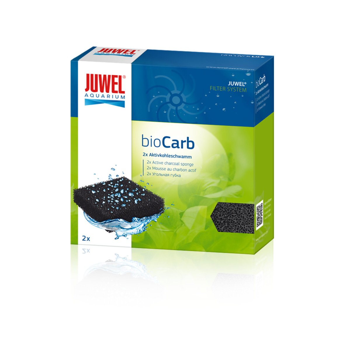 

Вкладыш в фильтр - угольная губка bioCarb JUWEL M (Compact) Juwel BGL-JW-73