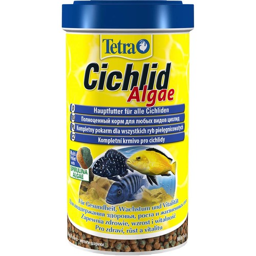 

Сухой корм для цихлид в гранулах CICHLID Algae Tetra 500 мл Tetra BGL-TET-652