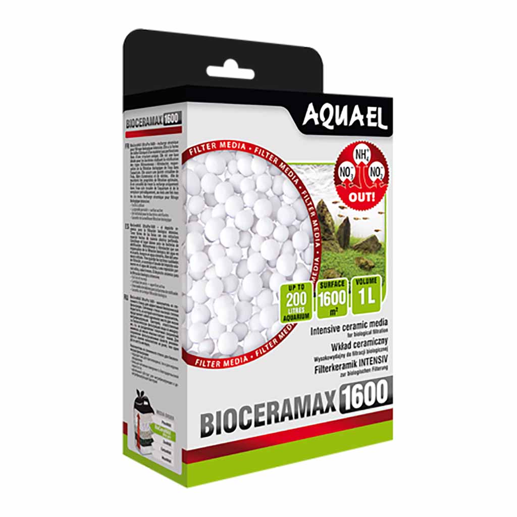 

Вкладыш для аквариумного фильтра BioCera MAX AQUAEL MAX UltraPro 1600 - 1 л Aquael BGL-AE-47