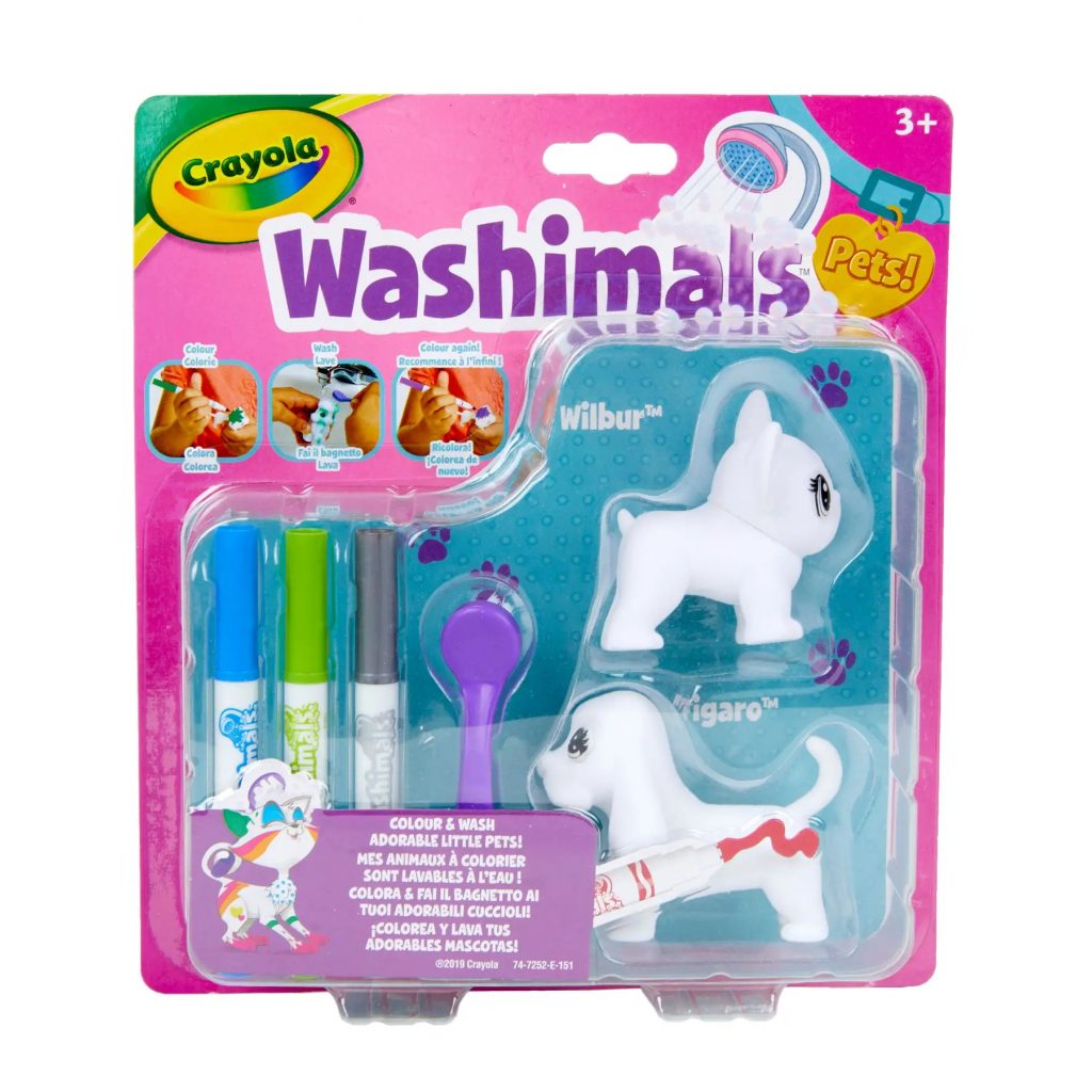 

Набор для творчества Crayola Washimals Собачки (256365.106)