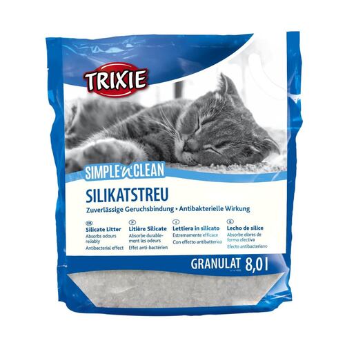 

Силикагелевый наполнитель для кошачьего туалета Trixie Simple & Clean Silicate Litter 8 л Trixie BGL-TX-2662