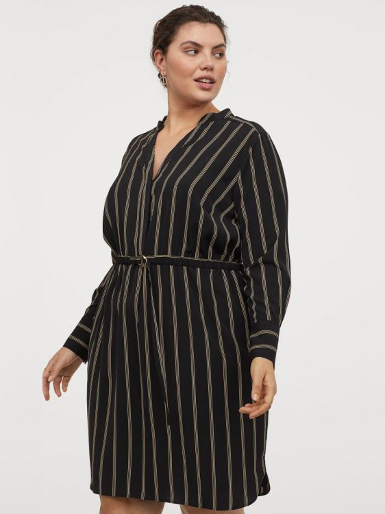 

Платье H&M 0866137-1  Черное, Платье H&M 0866137-1 L Черное