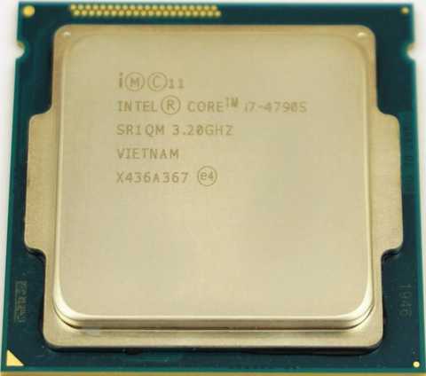 

Процессор Intel Core i7-4790S 3,2GHz OEM (CM8064601561014)