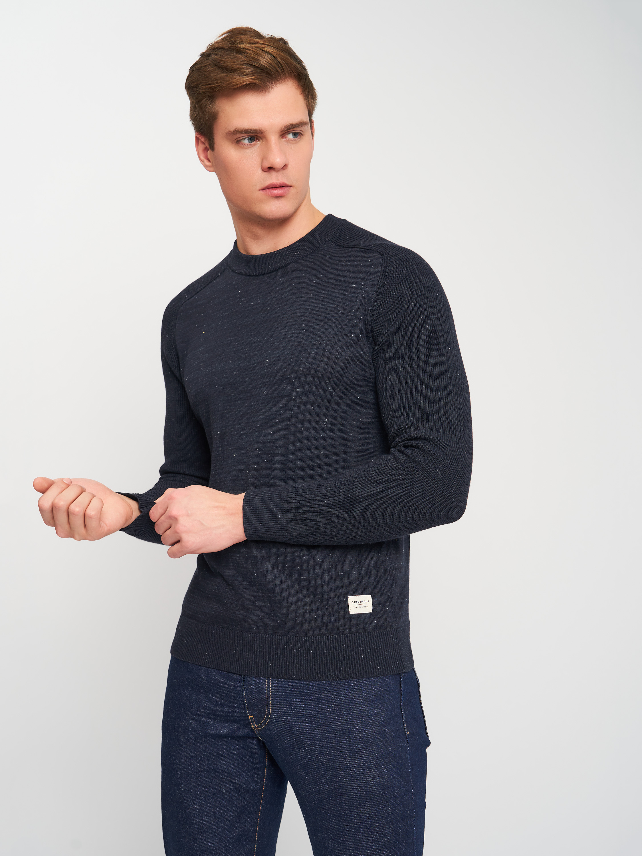 

Джемпер Jack & Jones XAZ200521RZZM  Темно-синий, Джемпер Jack & Jones XAZ200521RZZM L Темно-синий