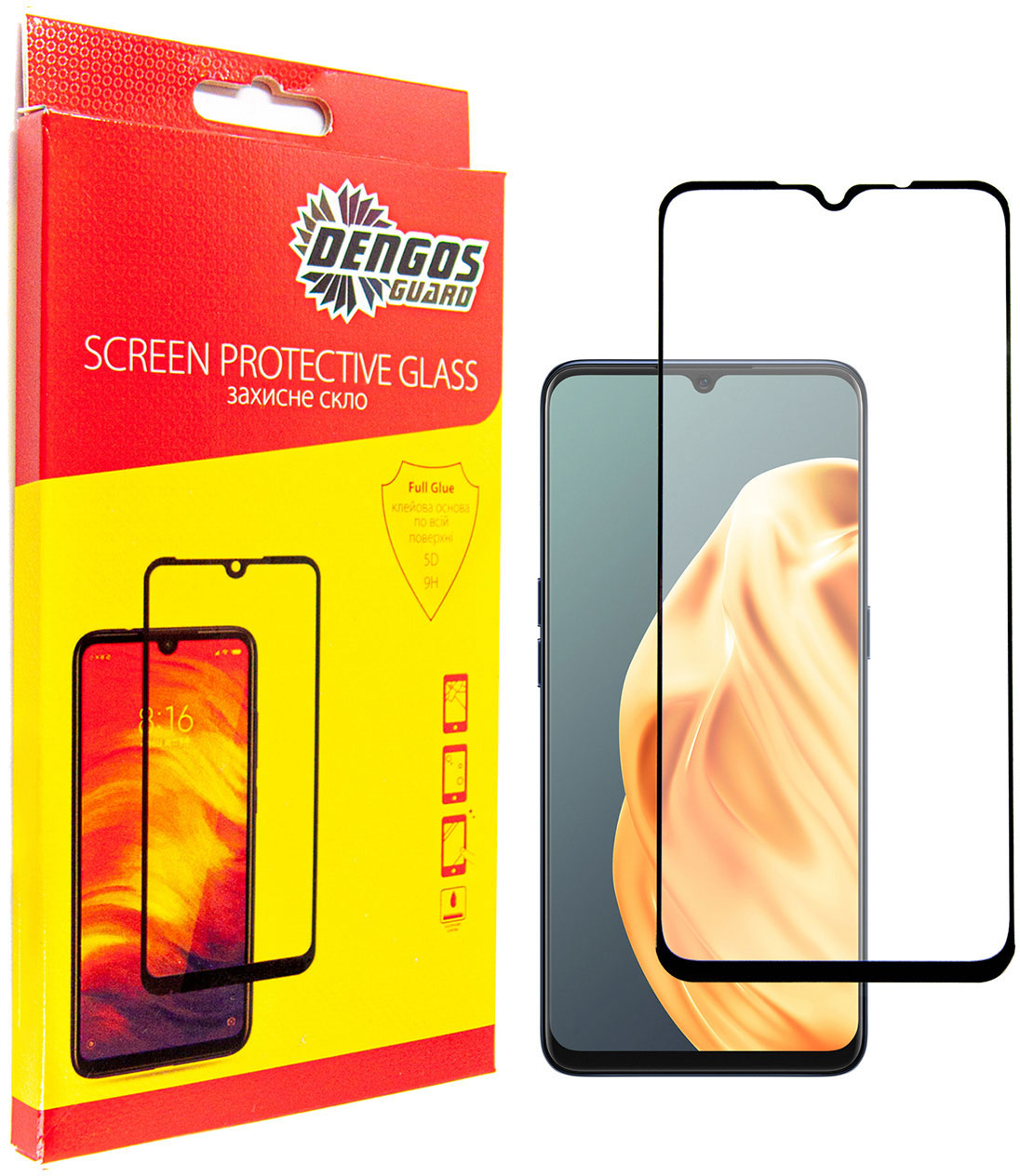 

Защитное стекло Dengos для Oppo A73 Black (TGFG-156)