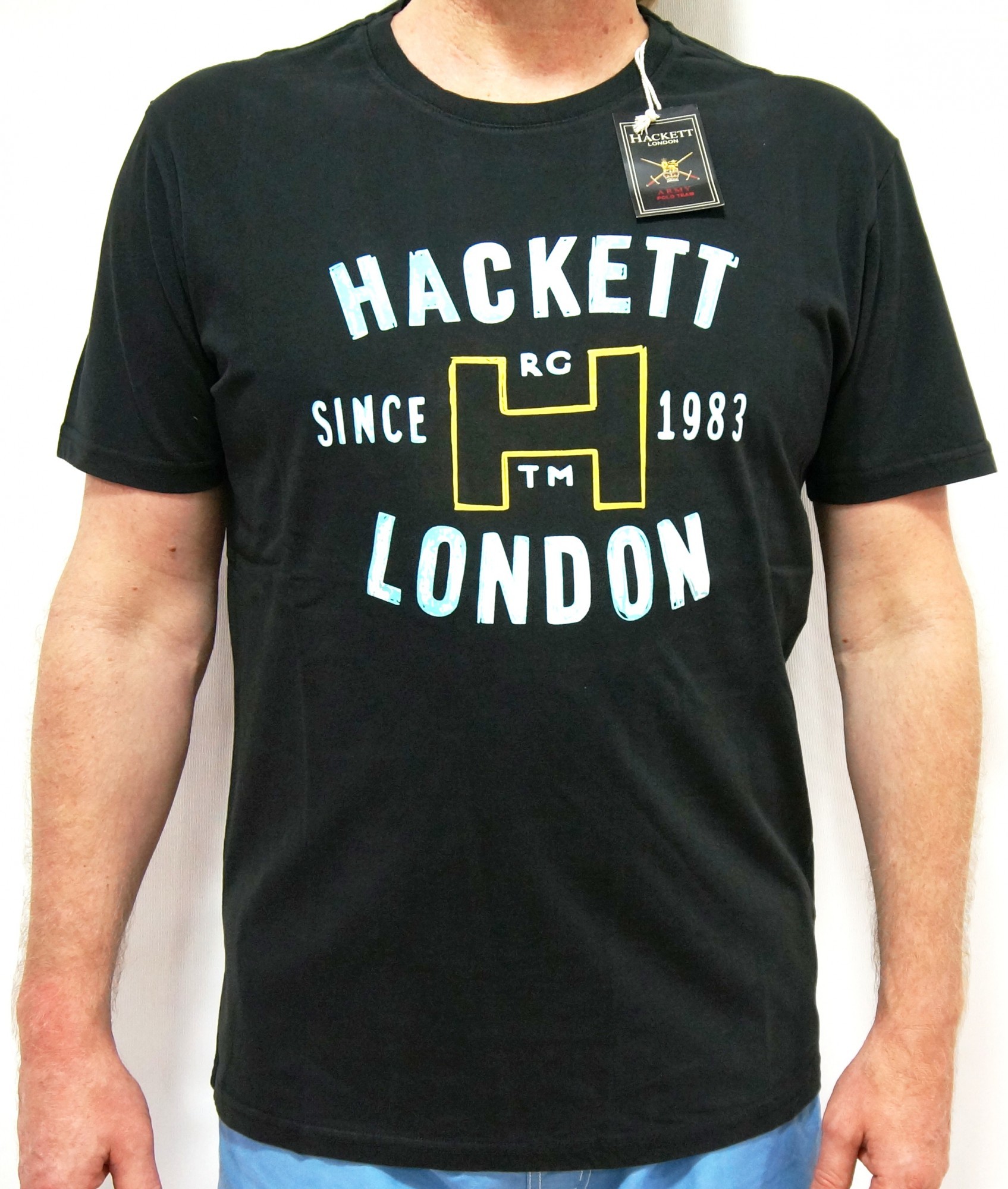 

Футболка HACKETT SINCE RG  черный 200691, Футболка HACKETT SINCE RG XL черный 200691