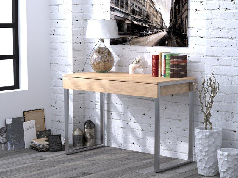 

Компьютерный стол L-11 Loft design 110х55х75 дуб борас
