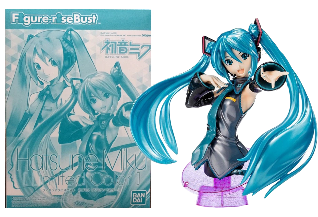 

Фигурка бюст Bandai 023 Вокалоид Хацунэ Мику Vocaloid Miku Hatsune WST VMH 024