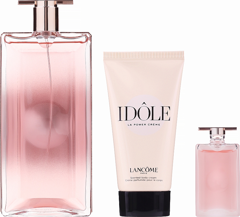 

Lancome Idole Aura Набор (Парфюмированная вода 50 ml +50 Лосьон для тела + mini 5 ml) (3614273603423)