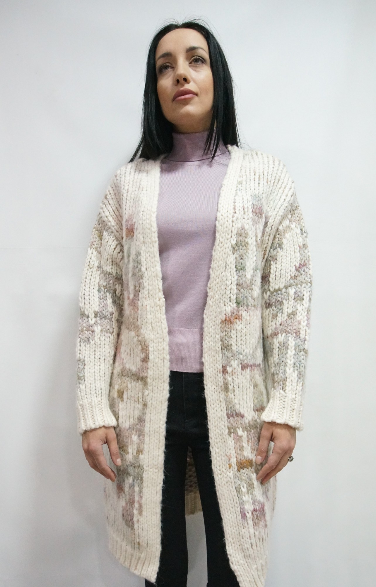 

Кардиган PIMKIE LARASH M-L белый+разноцветный 201006