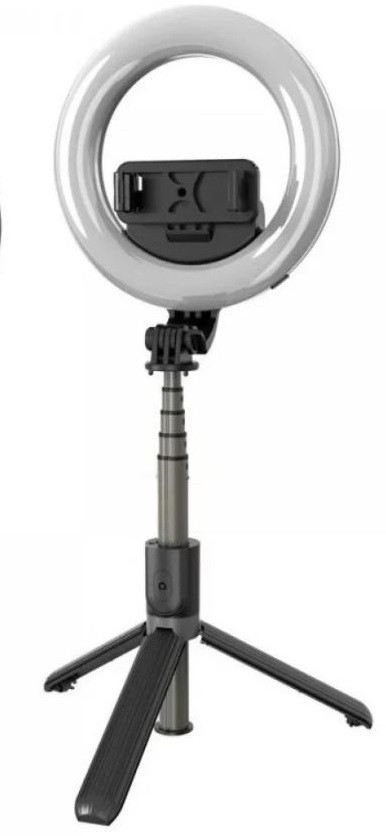 

Кольцевая LED лампа для селфи Selfie stick L07 7332 MHz. 53599