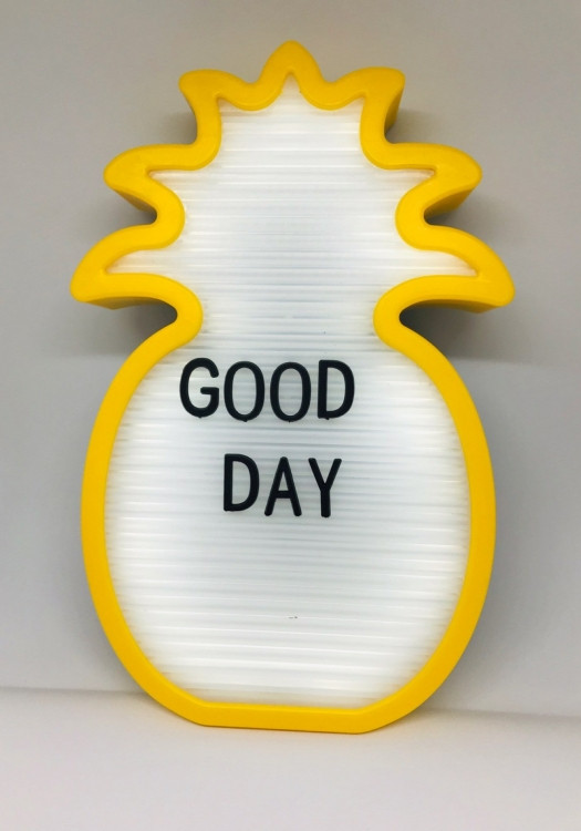 

Ночник светильник Ананас Light up message board с посланием FO. 52591
