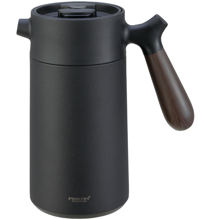 

Термос-кофейник Pinkah PJ-3138 960 мл, черный. 53955