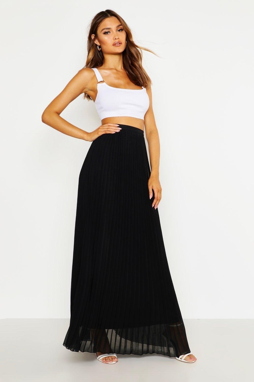 

Юбка Boohoo  черный 8520123003749, Юбка Boohoo 42 черный 8520123003749