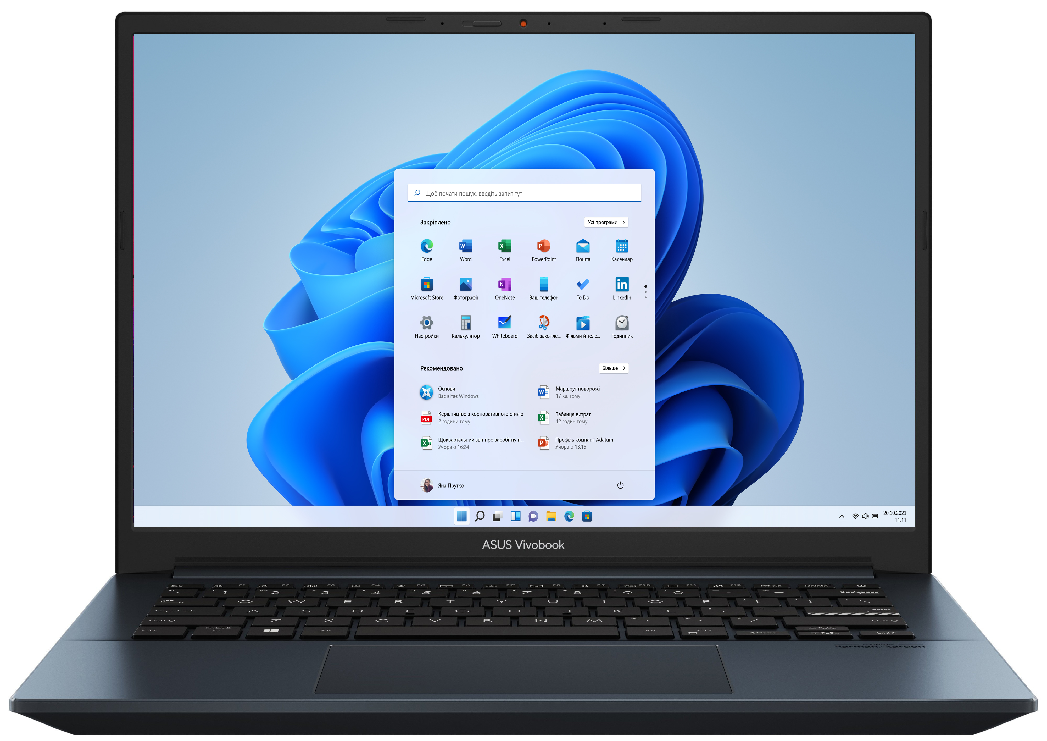 

Ноутбук ASUS Vivobook Pro 14 OLED K3400PH-KM108W (90NB0UX2-M02630) Quiet Blue