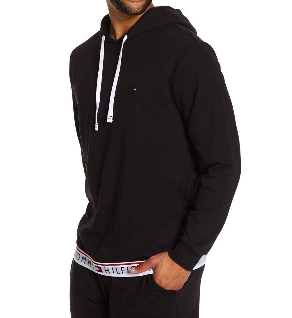 

Кофта с длинным рукавом Tommy Hilfiger Solid Lounge Hoodie Черная Размер: М