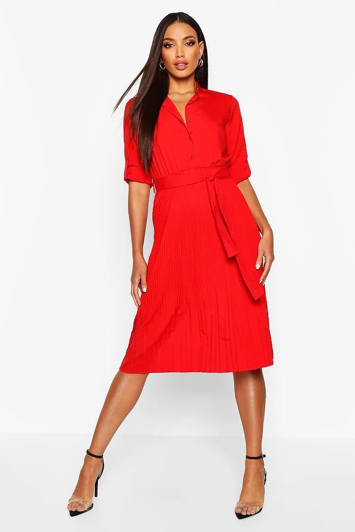 

Платье Boohoo  красный 8520123003627, Платье Boohoo 44 красный 8520123003627