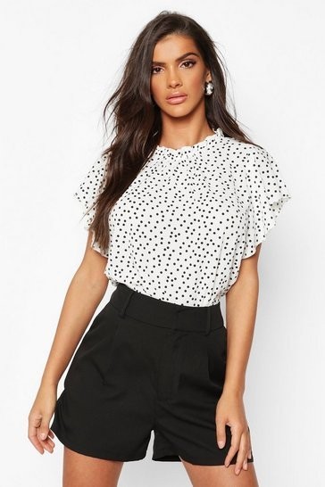 

Блуза Boohoo  белый 8520123003719, Блуза Boohoo 38 белый 8520123003719