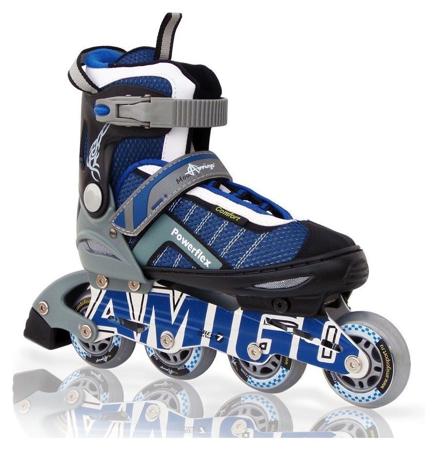 

Роликовые коньки Amigo Sport Powerflex 38-41 синий