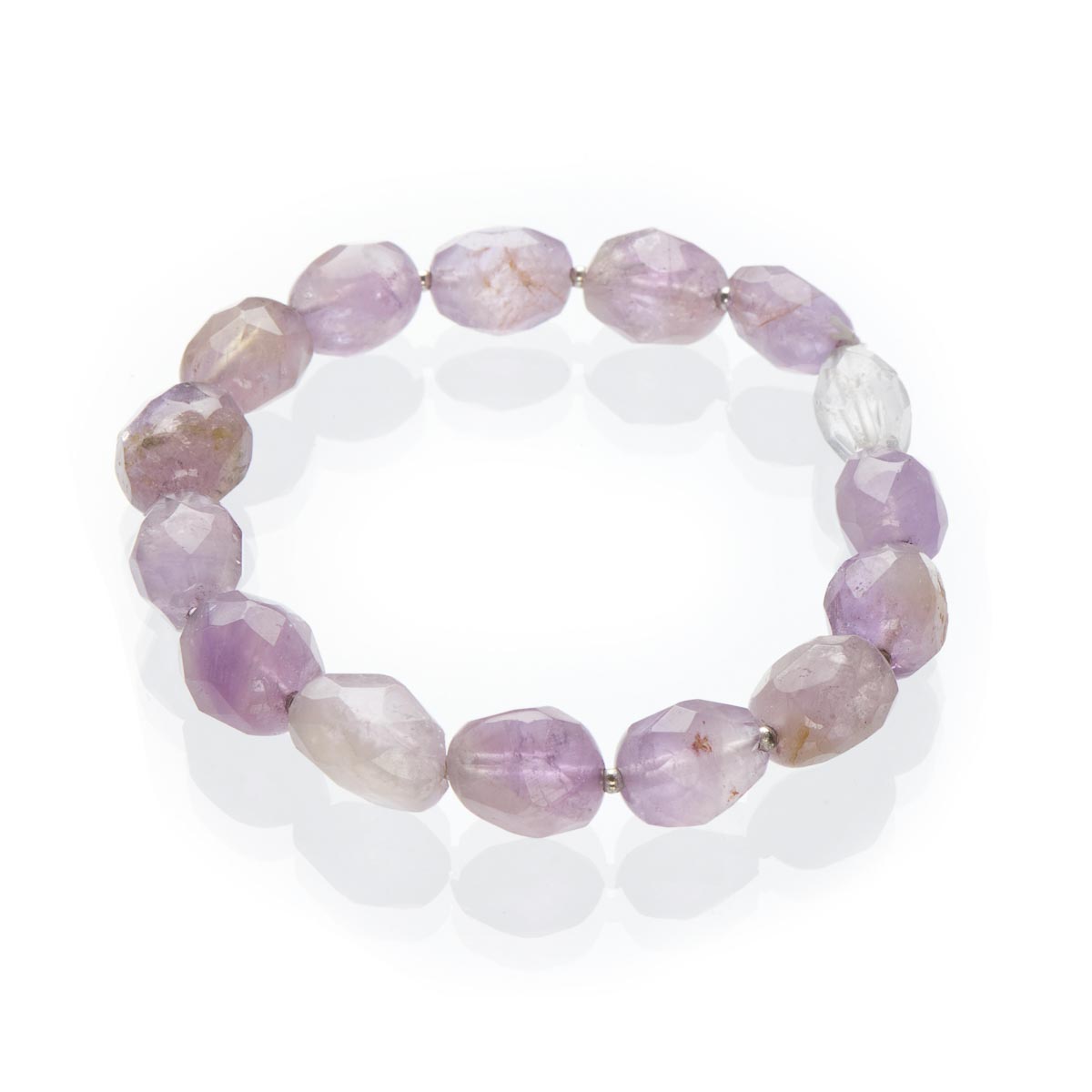 

Браслет из натурального аметрина SAMOTSVETY (1.01.59.008)