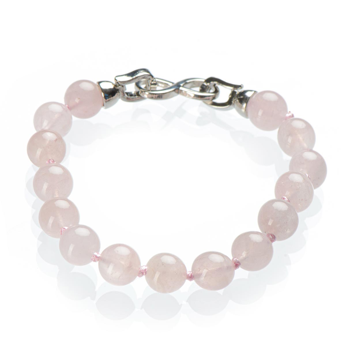 

Браслет из розового кварца SAMOTSVETY (1.01.15.143)